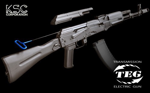 電動「AK74M」にTEGバージョンが新登場！！ | 電動ガン・エアガン｜KSC｜ニュース