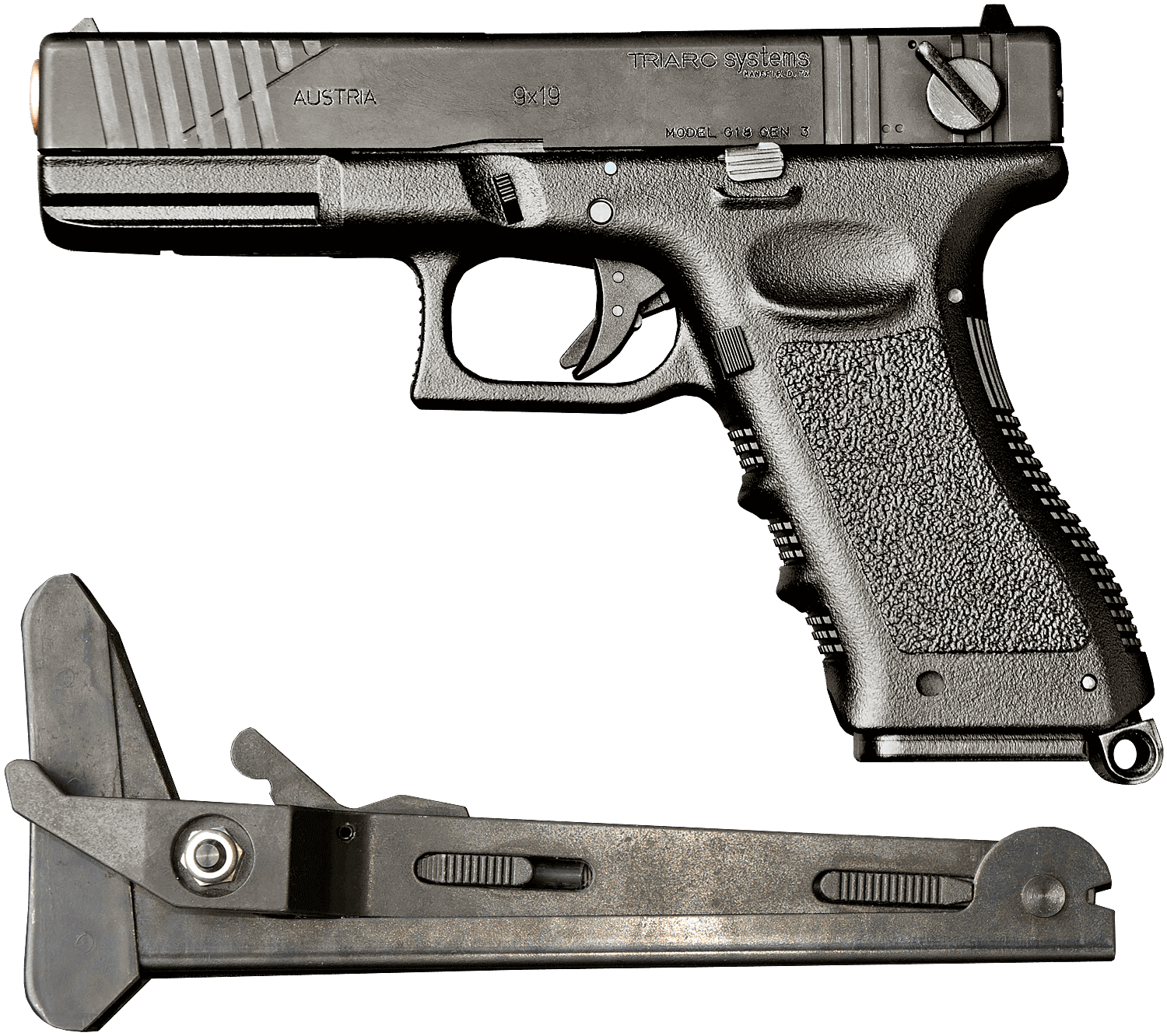 【早期予約】美品 KSC G17 GLOCK17 グロック17 レイルドフレイム ガスブローバック ガスガン ( G18 G19 G23 系 ) R7252 ガスガン