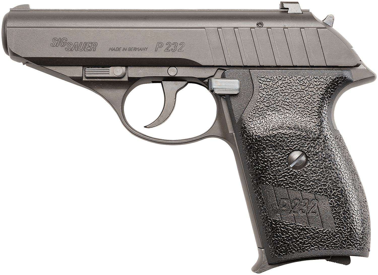 100%新品限定SALEKSC SIG P230 HW アルタモントグリップ（スーパーウォールナット、スティプルロゴ）付き　ガスブローバック ヘビーウエイト ガスガン