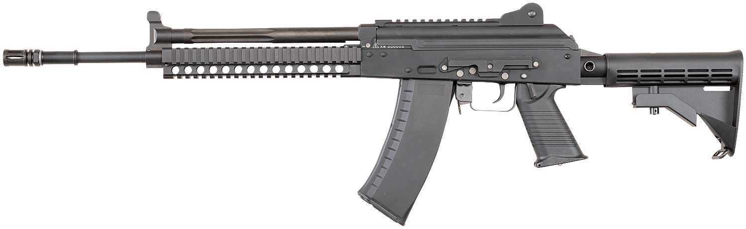 限定☆希少 KSC AKS74U ガスブローバック ウォルナット木製ハンドガード換装 きれいです☆ ガスガン