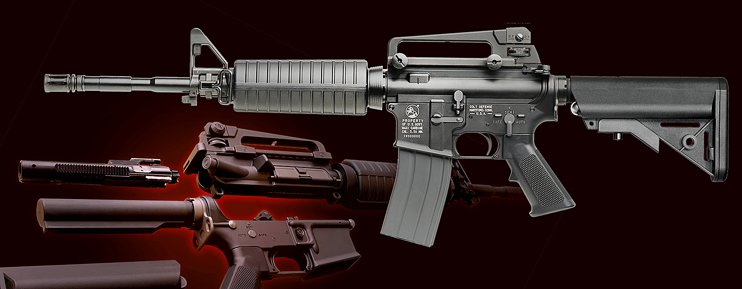 セール定番KSC GBB Mega MKM AR15 エンハンスド システム7 TWO 予備マグ2本付 初速約65～75m/s ガスガン