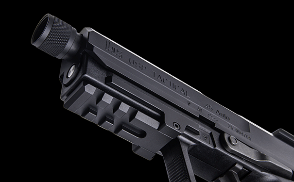 豪華フルセット！アクセサリー4点同梱版のUSP45タクティカル スライド